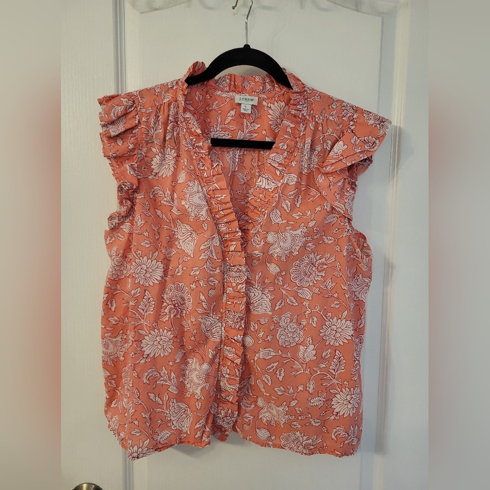 J Crew Factory Sleeveless Blouse